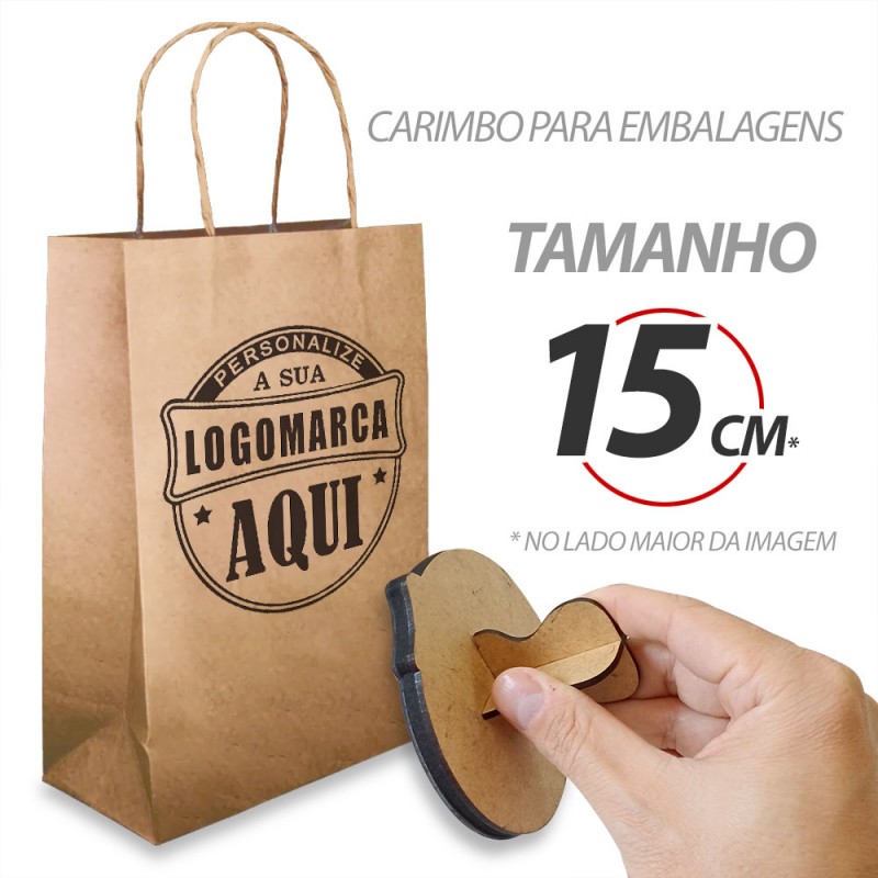 Carimbo para Embalagens - 15cm