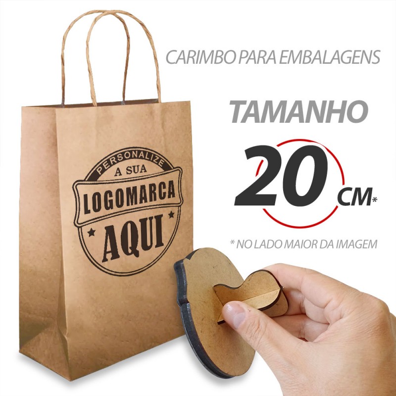 Carimbo para Embalagens - 20cm